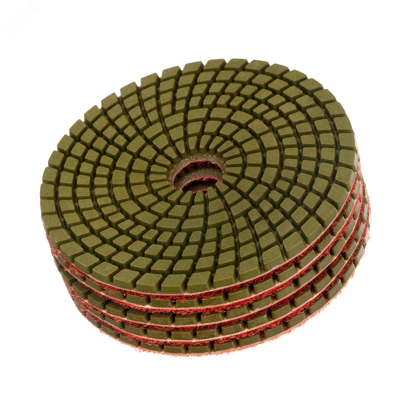 Изображение товара Алмазный гибкий шлифовальный круг, 100 мм, P 200, мокрое шлифование, 5шт. (шт)