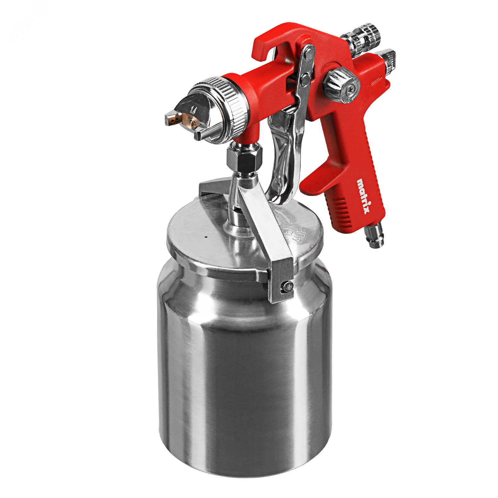 Изображение товара Пневматический краскораспылитель HVLP с нижним бачком 1 л и соплом 1.4 мм