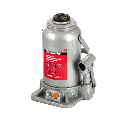 Изображение товара Домкрат гидравлический бутылочный, 20 т, h подъема 244-449 мм (шт)