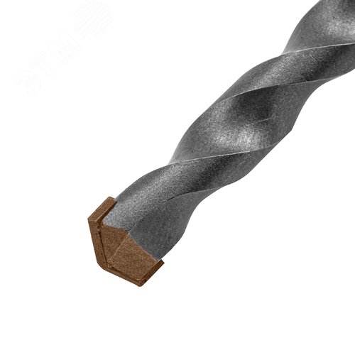 Сверло по бетону, 10 х 200 мм, 3-гранный хвостовик - фото 2