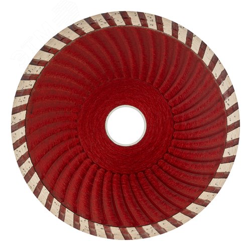 Диск алмазный отрезной Turbo, 125 х 22,2 мм, сухая резка - фото 3