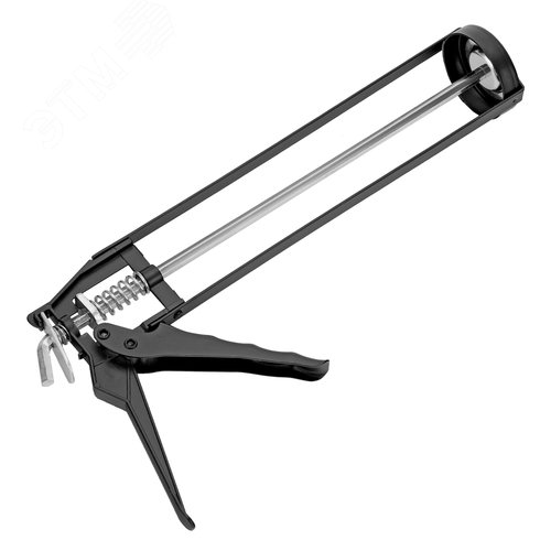 Пистолет для герметика, 310 мл, скелетный усиленный с фиксатором, 6-гранный шток 7 мм - фото 2