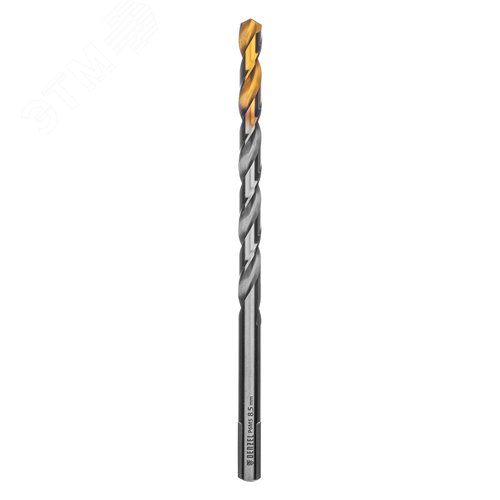 Сверло спиральное по металлу 8,5 х 165 мм, Р6М5, Golden Tip, удлиненное - фото 2