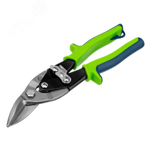 Ножницы по металлу, 250 мм, правый рез, сталь С55,двухкомпонентные рукоятки - фото 2