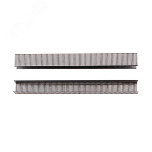 Скобы для пнев. степл., 13 мм, шир. - 1,2 мм, тол. - 0,6 мм, шир. скобы - 11,2 мм, 5000 шт - фото 1