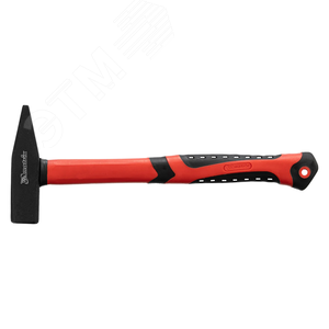 Молоток слесарный, 500 г, фибергласовая обрезиненная рукоятка - фото 2