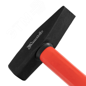 Молоток слесарный, 500 г, фибергласовая обрезиненная рукоятка - фото 3