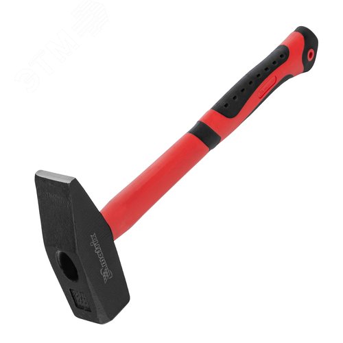 Молоток слесарный, 1500 г, фибергласовая обрезиненная рукоятка - фото 1