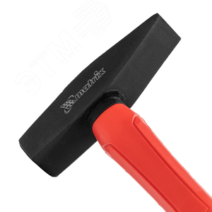 Молоток слесарный optimal ,500 г,фибергласовая обрезиненная рукоятка,квадратный боек - фото 3