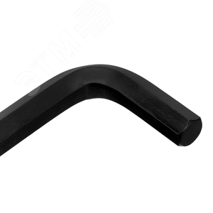 Набор ключей имбусовых HEX, 2,0–12 мм, CrV, 9 шт., короткие, оксидированные - фото 2