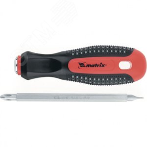 Изображение товара Отвертка Fusion, SL6,0 / PH2, CrV, 3к рукоятка anti slip (шт)