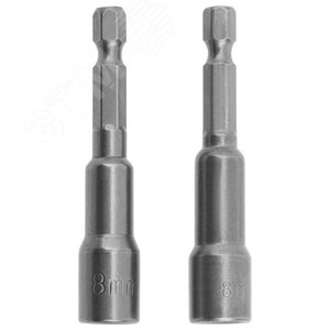 Изображение товара Биты с торцевыми головками 8x65 мм, 2 шт. (шт)