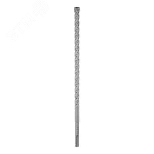 Бур по бетону, цельная крестовая пластина, 12x315 мм, SDS PLUS - фото 2