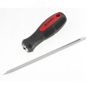 Отвертка Anti-Slip комбинированная SL6,0 / PH2, CrV, 2к рукоятка - фото 3