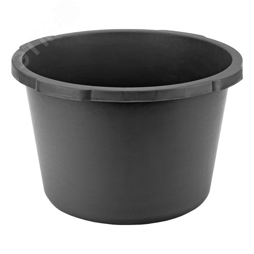 Таз круглый строительный усиленный, 45 л - фото 1