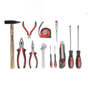 Набор инструментов бытовой, 12 предметов - фото 2