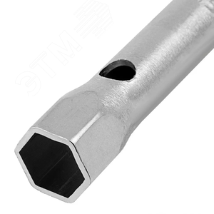 Ключ трубчатый торцевой, 14х15 мм, оцинкованный - фото 2