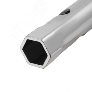 Ключ трубчатый торцевой, 17х19 мм, оцинкованный - фото 2