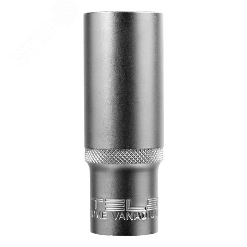 Головка торцевая удлиненная, 21 мм, 6-гранная, CrV, под квадрат 1/2 - фото 3