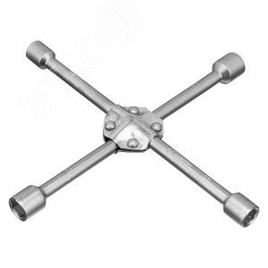 Изображение товара Ключ-крест баллонный, 17x19x21x22 мм, усиленный, толщина 16 мм (шт)