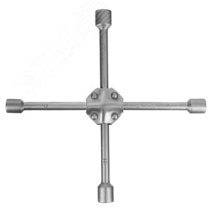 Ключ-крест баллонный, 17x19x21x22 мм, усиленный, толщина 16 мм - фото 2