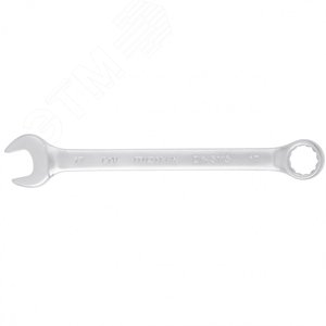 Изображение товара Ключ комбинированный, 17 мм, CrV, матовый хром (шт)