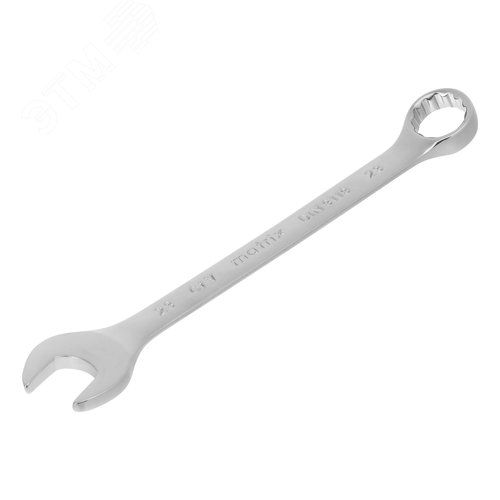 Ключ комбинированный, 23 мм, CrV, полированный хром - фото 1