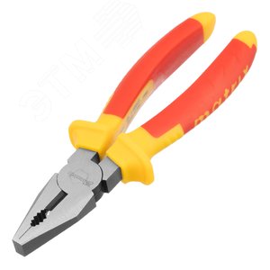 Плоскогубцы комбинированные, Insulated, 180мм, двухкомпонентные рукоятки - фото 1