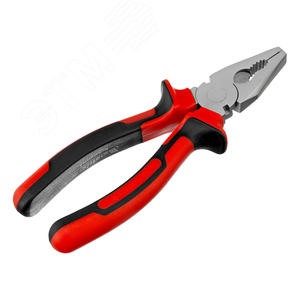 Плоскогубцы NICKEL, 180 мм, никелированные, двухкомпонентные рукоятки - фото 2