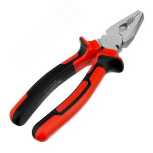 Плоскогубцы NICKEL, 200 мм, никелированные, двухкомпонентные рукоятки - фото 2