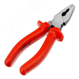 Плоскогубцы Econom, 160 мм, шлифованные, пластмассовые рукоятки - фото 2