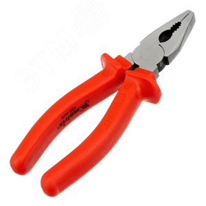 Плоскогубцы Econom, 180 мм, шлифованные, пластмассовые рукоятки - фото 2