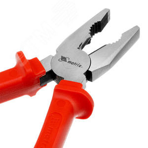 Плоскогубцы Econom, 200 мм, шлифованные, пластмассовые рукоятки - фото 2