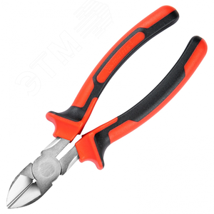 Бокорезы NICKEL, 180 мм, никелированные, двухкомпонентные рукоятки - фото 1