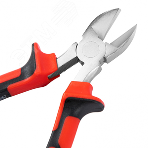 Бокорезы NICKEL, 180 мм, никелированные, двухкомпонентные рукоятки - фото 3