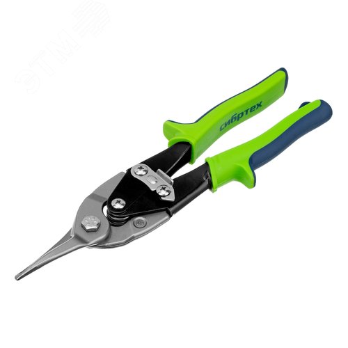 Ножницы по металлу, 250 мм, прямой рез, сталь С55,двухкомпонентные рукоятки - фото 2