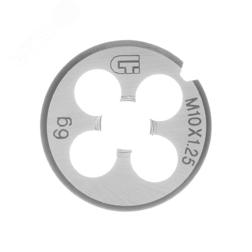 Плашка М10 х 1,25 мм - фото 2