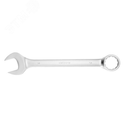 Ключ комбинированный 50мм, никелированный - фото 2