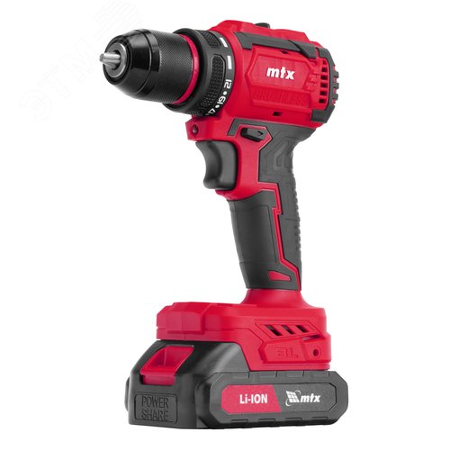 Дрель-шуруповерт аккумуляторная бесщет. CDS-BL-20, Li-Ion, 20 В - фото 4