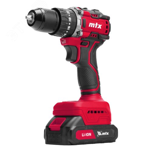 Дрель-шуруповерт аккумуляторная ударная бесщет. CIDS-BL-20, Li-Ion, 20 В - фото 3