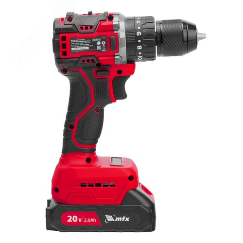 Дрель-шуруповерт аккумуляторная ударная бесщет. CIDS-BL-20, Li-Ion, 20 В - фото 5