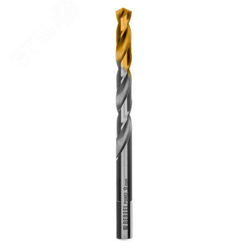 Сверло спиральное по металлу 9 x 125мм, Р6М5, Golden Tip - фото 2