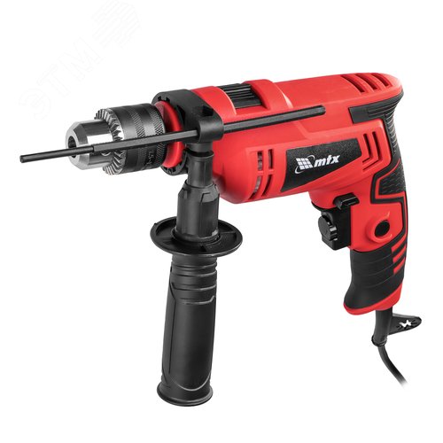 Изображение товара Дрель ударная MID-600, 600 Вт, 0-3000 об/мин, 0-48000 уд/мин (шт)
