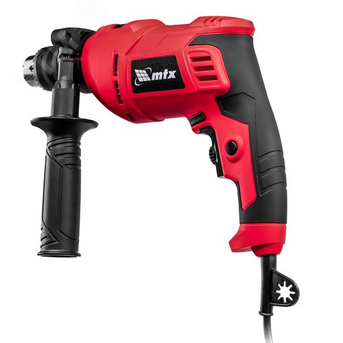 Дрель ударная MID-750, 750 Вт, 0-3000 об/мин, 0-48000 уд/мин - фото 3