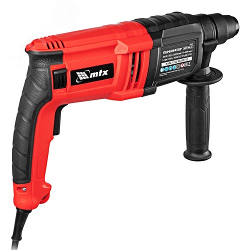 Перфоратор электрический MRH-600-22, SDS-Plus, 600 Вт, 2,2 Дж, 3 плюс 1 реж. - фото 5