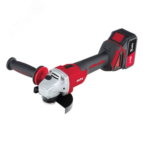 Изображение товара Машина шлифовальная угловая аккумуляторная бесщет. AGB-BL-20-125, Li-Ion, 20 В (шт)