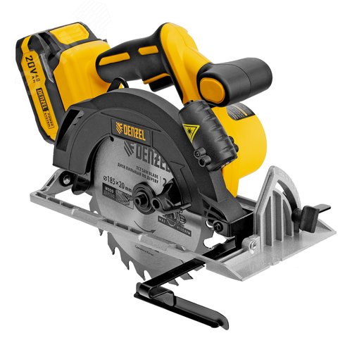 Пила циркулярная аккумуляторная бесщет. CCSH-BL-20-185, 185 мм, Li-Ion, 20 В - фото 1