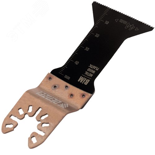 Насадка для МФИ режущая Т-образная, BiM, по металлу и дереву, 44 x 1,4 мм, мелкий зуб - фото 2