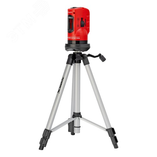 Изображение товара Уровень лазерный, 100 мм, штатив 1260 мм, самовыравнивающийся (шт)