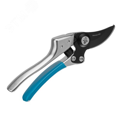 Секатор прямого реза, 210 мм, усиленный, нижняя рукоятка в ПВХ-оболочке, LUXE - фото 2